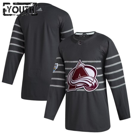 Colorado Avalanche Blank Grijs Adidas 2020 NHL All-Star Authentic Shirt - Kinderen
